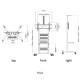 ΒΑΣΗ TV LCD FOCUS MOUNT T622 32''-85'' 90KG ΔΑΠΕΔΟΥ